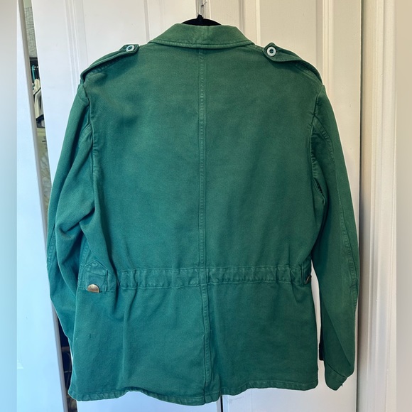 Urban Outfitters Green Denim Jacket - Picture 2 of 5